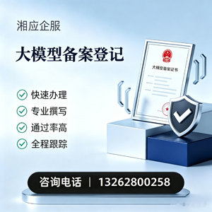 苏州大模型备案申报服务