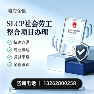 苏州SLCP社会劳工整合项目申报服务