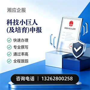 苏州科技小巨人及培育企业申报服务