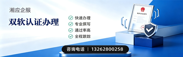 苏州双软认证申报服务